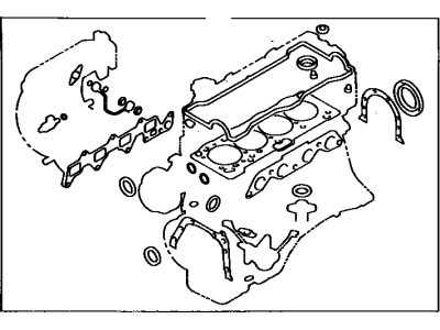 Toyota 04111-74141 Gasket Kit, Engine O