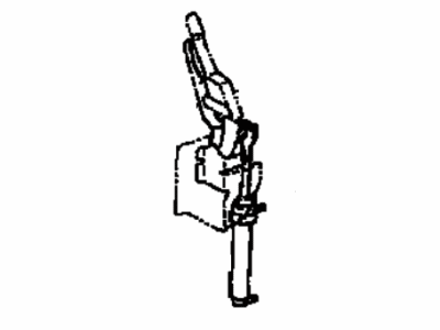 Toyota 02256-86104 Retractor