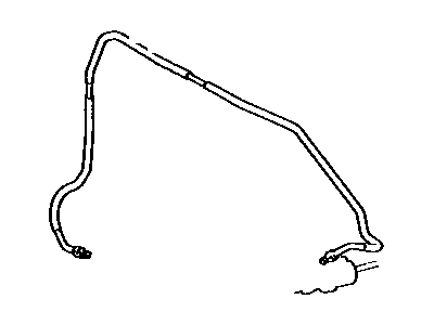 Toyota 31481-20460 Tube, Clutch Master Cylinder To Flexible Hose