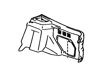 Toyota 64730-02032-B0 Side Trim Panel
