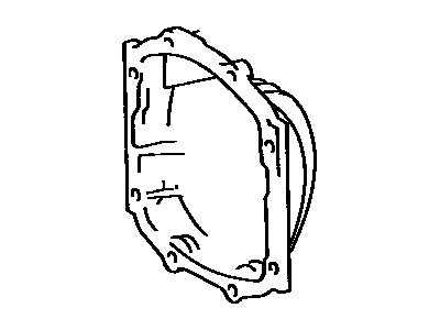 Toyota 41108-58010 Cover, Rear Differential Carrier