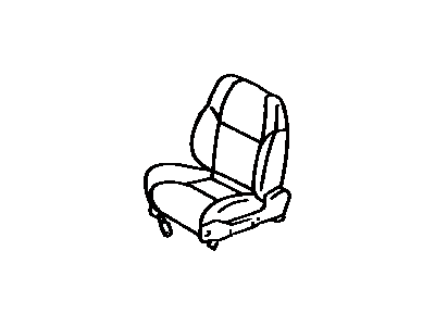 Toyota 71010-3D821-B4 Seat Assy, Front RH