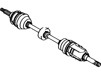 Toyota 43410-20211 Axle Assembly