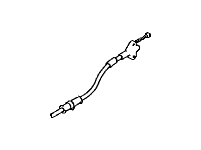 Toyota 46420-20280 Cable Assembly, Parking Brake