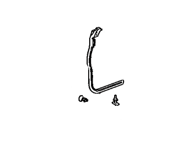Toyota 67861-20340 Door Weatherstrip