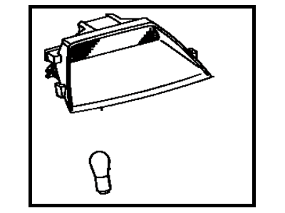 Toyota 81570-20060 Lamp Assy, Center Stop