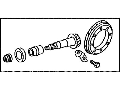 Toyota 41201-80782 Ring & Pinion