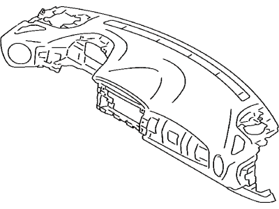 Toyota SU003-01906 Pad & Frame Assembly LHD