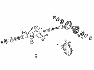 Toyota 41110-18021 Differential Assembly