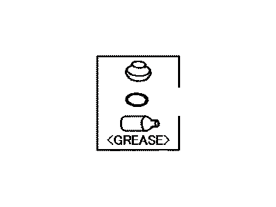 Toyota SU003-04597 Outer Tie Rod Repair Kit