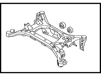 Toyota SU003-00349 Suspension Crossmember