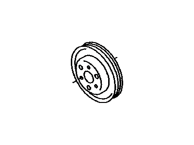 Toyota SU003-00403 Pulley