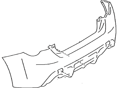 Toyota SU003-01494 Bumper Cover