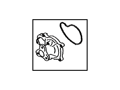 Toyota SU003-00401 Water Pump
