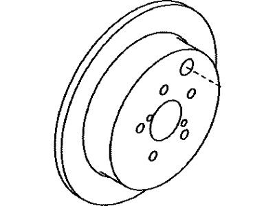 Toyota SU003-00638 Rotor