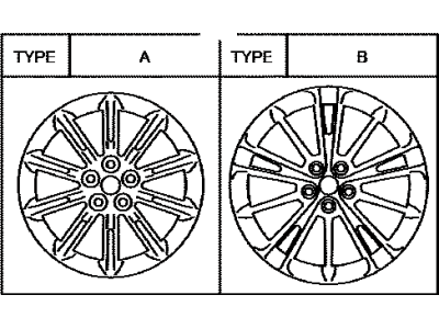 Toyota SU003-00757 Wheel, Alloy
