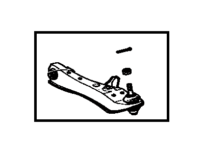 Toyota 48068-29125 Suspension Control Arm Sub-Assembly