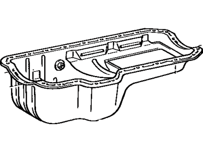 Toyota 12101-43040 Pan Sub-Assembly, Oil