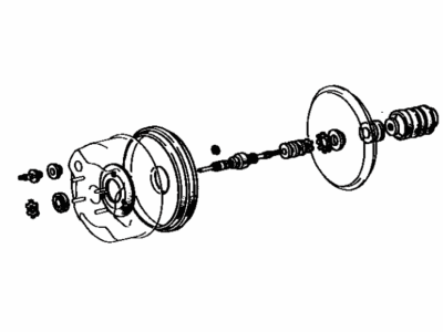 Toyota 04443-14410 Booster Overhaul Kit