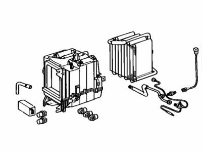 Toyota 88510-14340 Evaporator Assembly