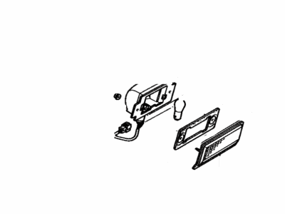 Toyota 81670-19115 Back Up Lamp Assembly