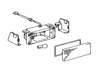 Toyota 81570-14010 High Mount Lamp