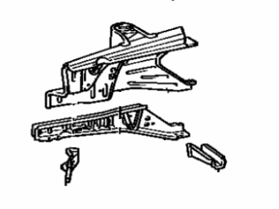 Toyota 53720-14908 Wheelhouse Assembly