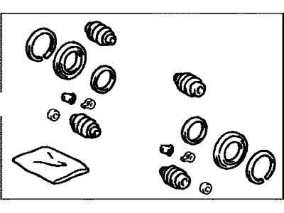Toyota 04479-48020 Caliper Overhaul Kit