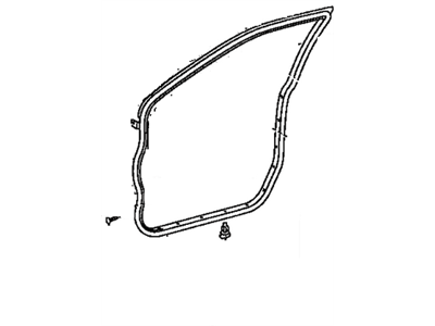 Toyota 67861-48021 Weatherstrip