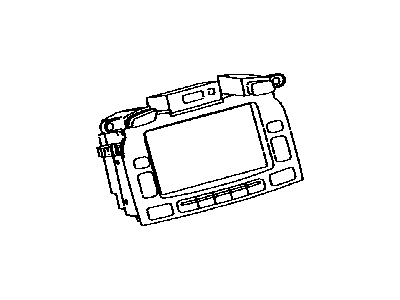 Toyota 86111-60150 Display Unit