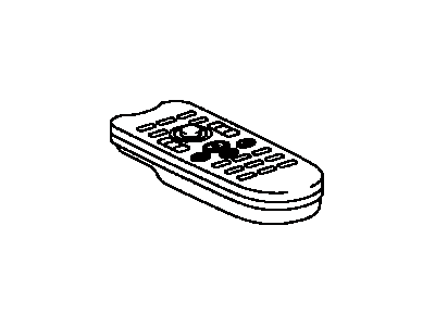 Toyota 86170-45010 Remote Control