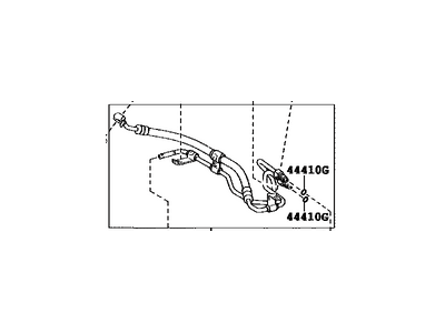 Toyota 44410-48080 Pressure Tube