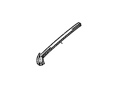 Toyota 76503-89103 Moulding, Windshield, Outside RH
