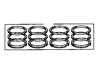 Toyota 13011-28100 Ring Set, Piston