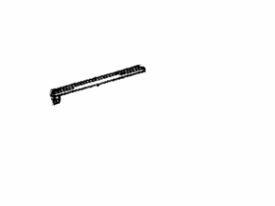 Toyota 75720-32030 Moulding, Front Door Belt, LH