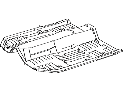 Toyota 58111-32040 Front Floor Pan