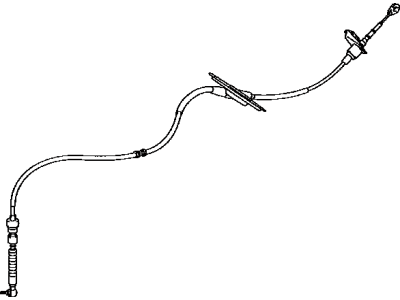 Toyota 33820-48220 Shift Control Cable