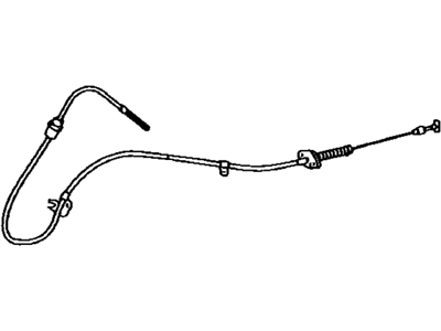 Toyota 46410-48090 Front Cable