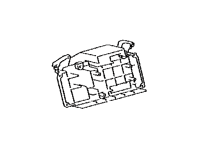 Toyota 55921-48011 Heater Control Retainer