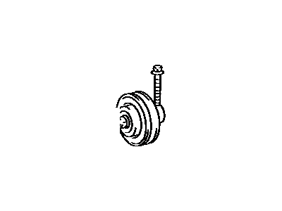 Toyota 88440-12160-83 PULLEY Assembly, Idle
