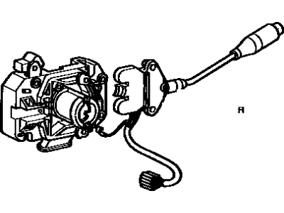 Toyota 84652-69345 Switch Assy, Windshield Wiper