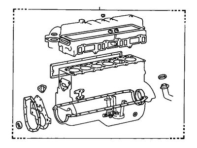 Toyota 04111-61044 Overhaul Gasket Set