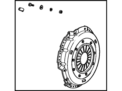 Toyota 31201-69026 Cover Sub-Assy, Clutch