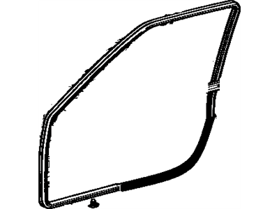 Toyota 67861-90A00 Weatherstrip