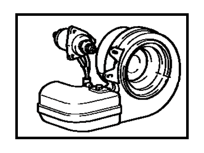 Toyota 16360-61015 Blower Assembly