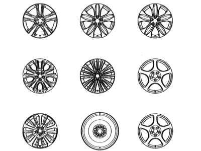 Toyota 42611-0R281 WHEEL, DISC