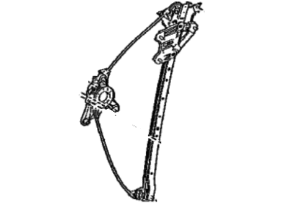 Toyota 69801-0E100 Window Regulator