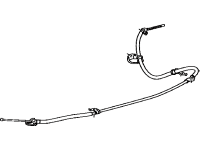 Toyota 46420-42132 Rear Cable