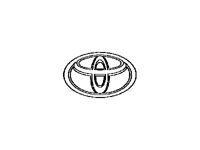Toyota 53141-33130 Emblem
