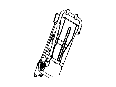 Toyota 71017-42150 Seat Back Frame